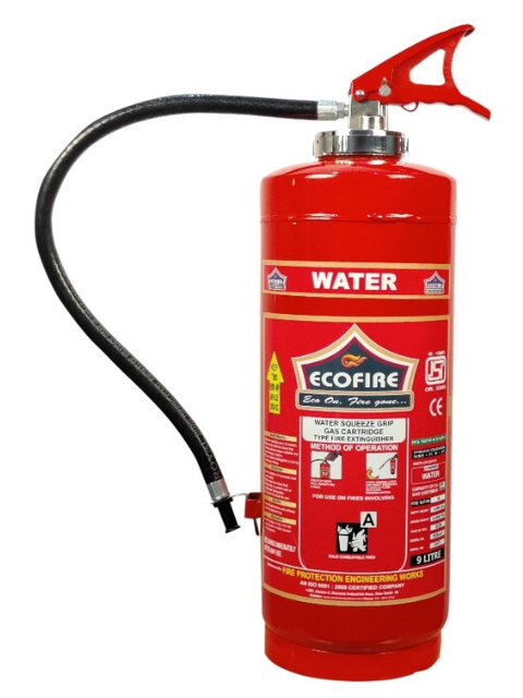ECO FIRE Premium Water Type Fire Extinguisher In Capacity 9 Ltr